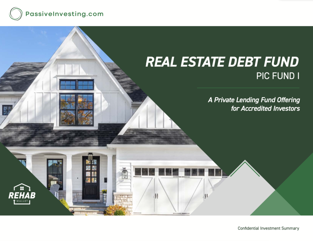Real Estate Debt Fund PIC Fund I